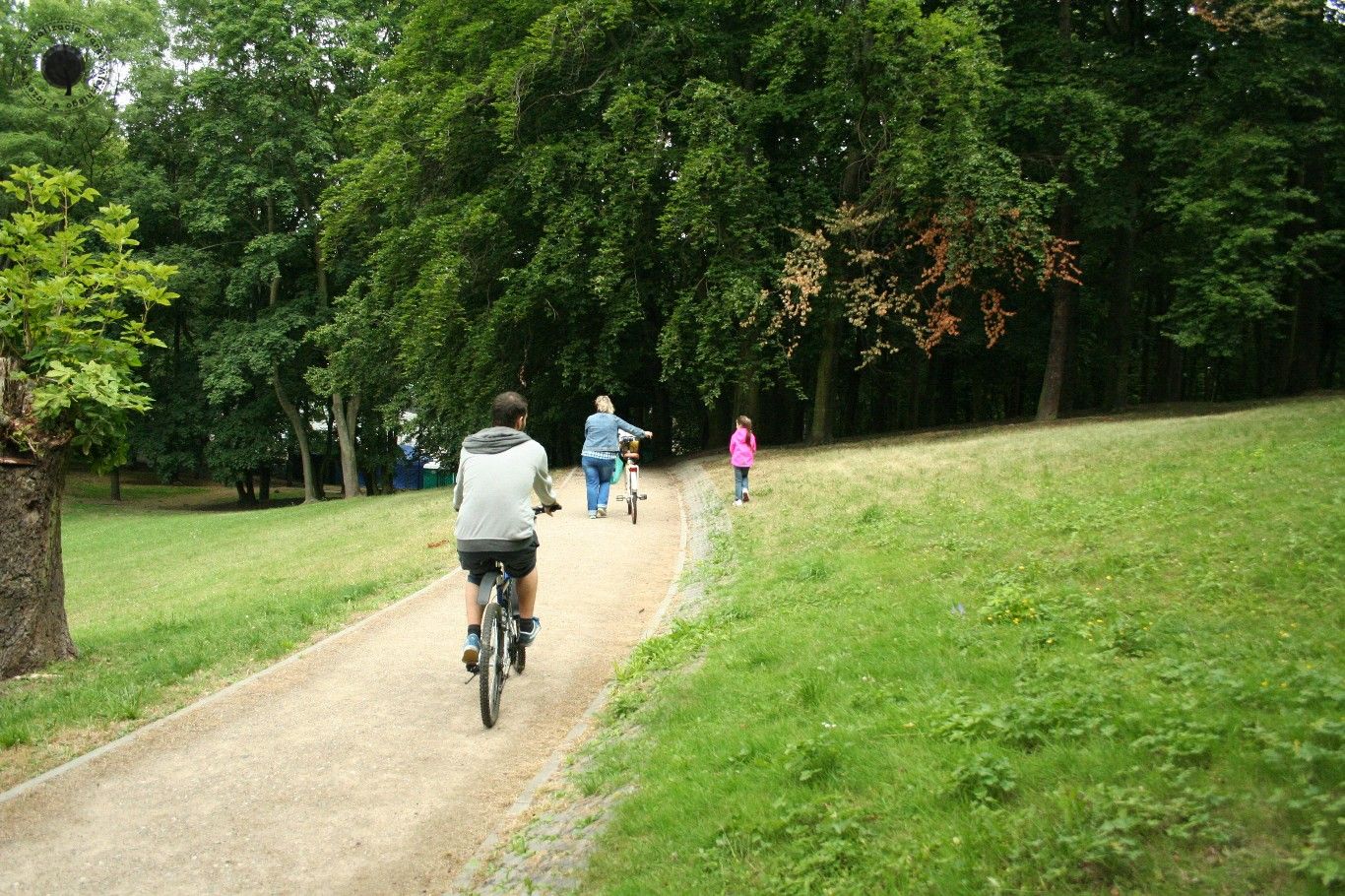 Park Miejski w Tczewie przed inwestycją